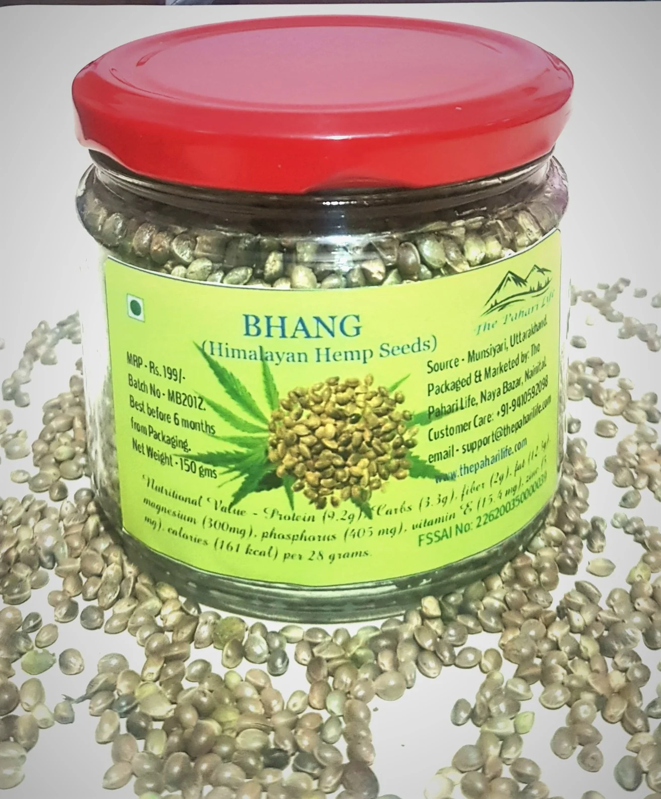 bhang (hemp) seeds