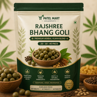 Rajshree Bhang Goli – Premium Herbal Vijaya Blend | PatelMart