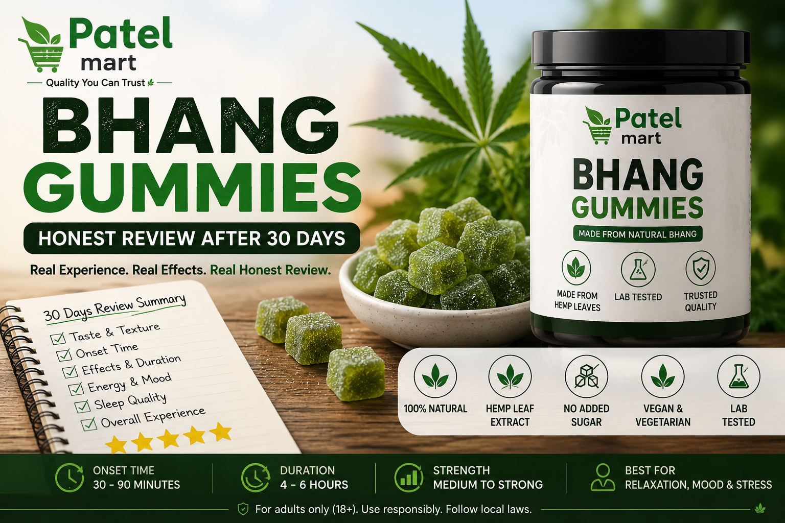 Bhang Gummies review by Ayurvedic practitioner
