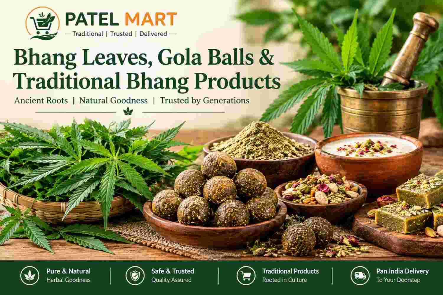 Bhang Leaves Traditional Products